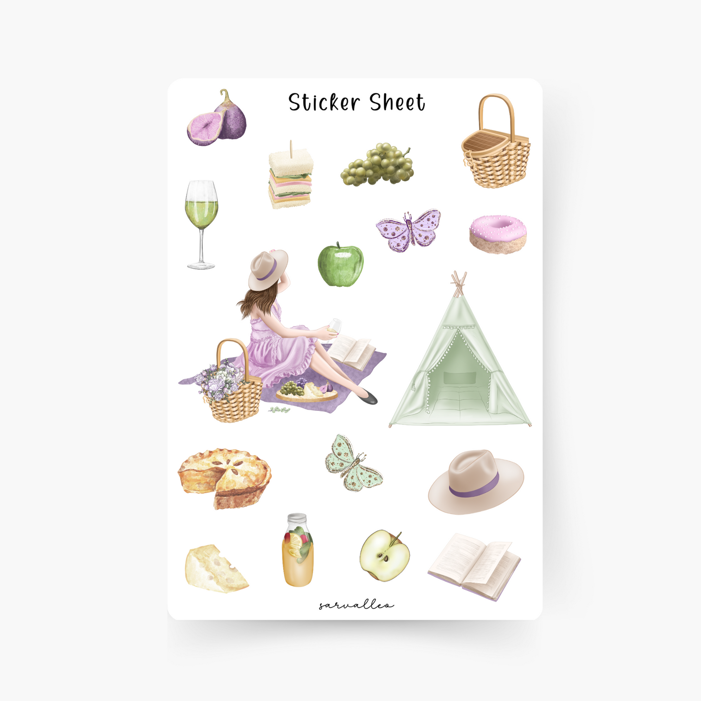 Picknick Sticker Sheet