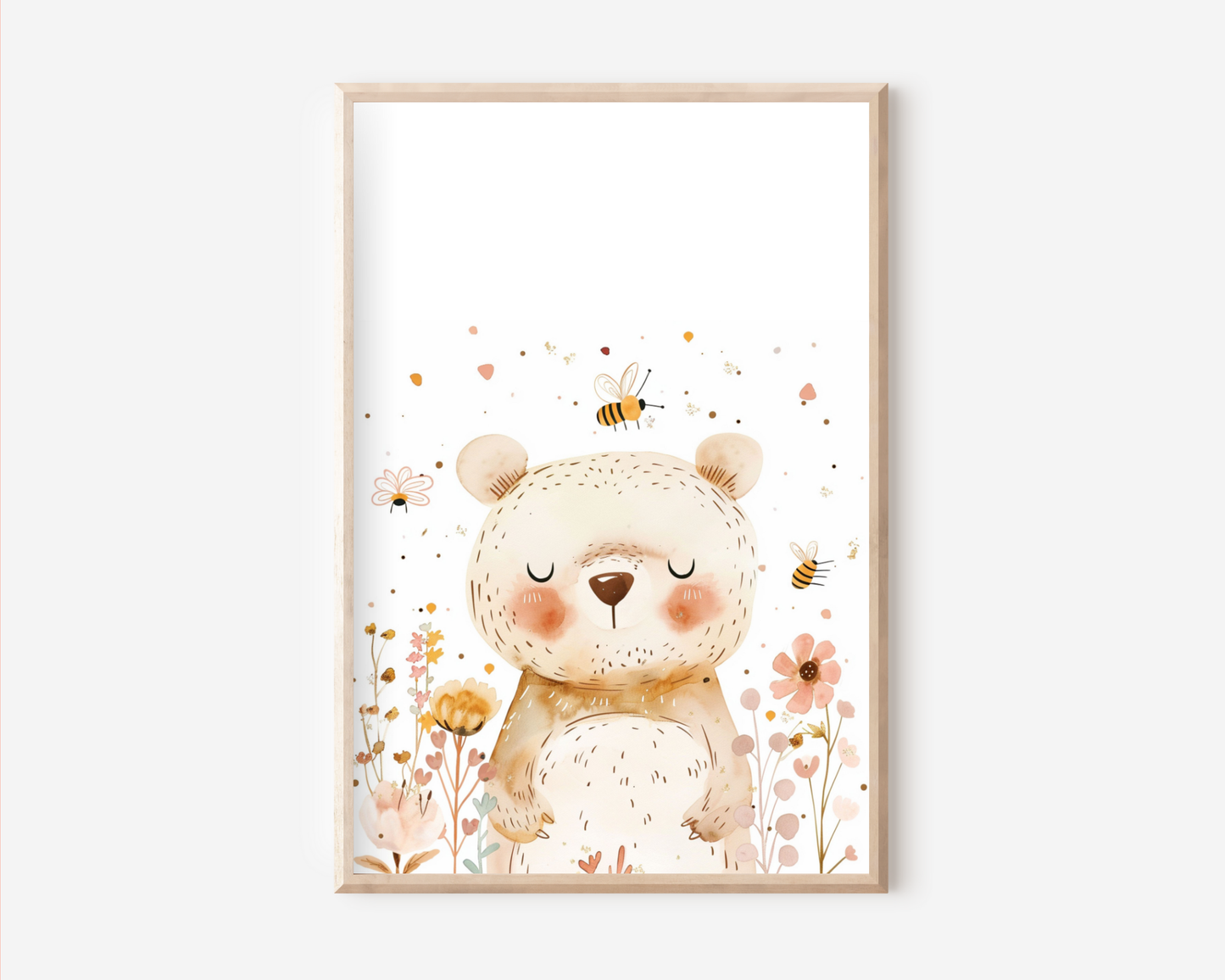 Bär Poster | Kinderzimmer