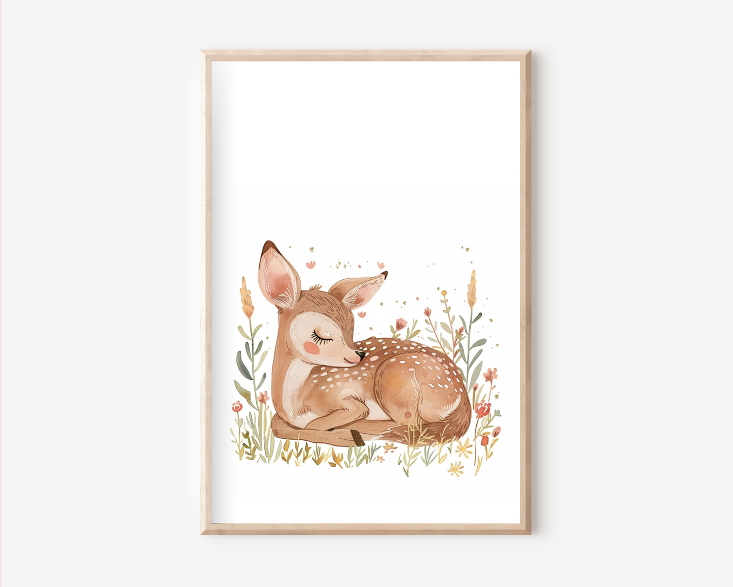 Reh Poster | Kinderzimmer