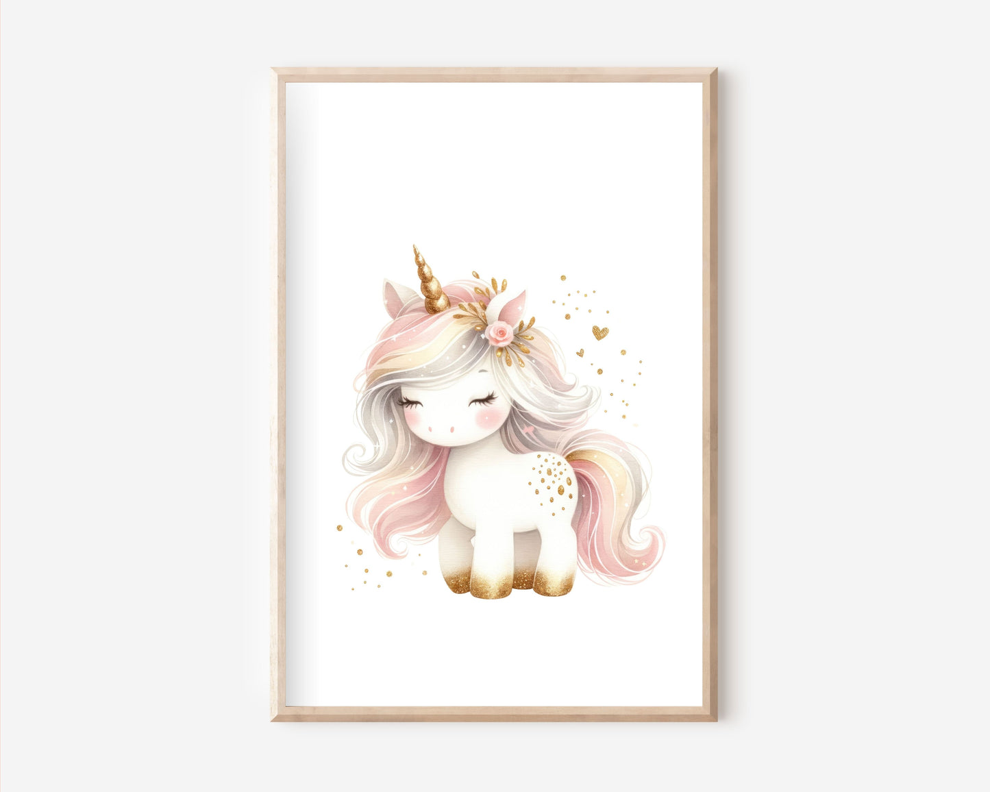 Einhorn Poster | Kinderzimmer