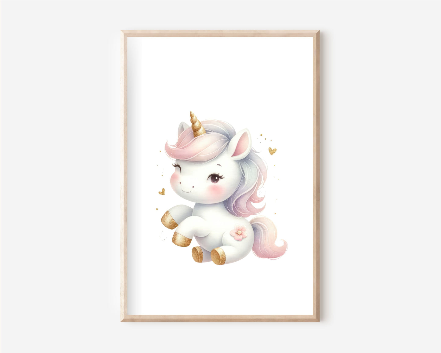 Einhorn Poster | Kinderzimmer