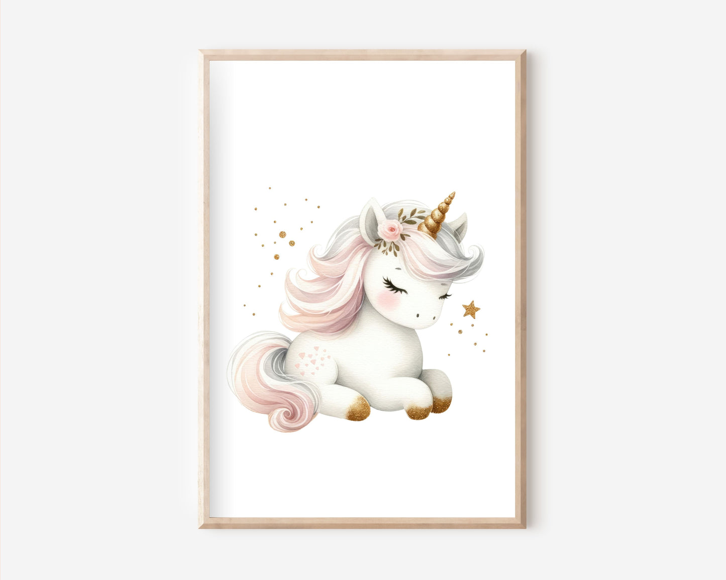 Einhorn Poster | Kinderzimmer