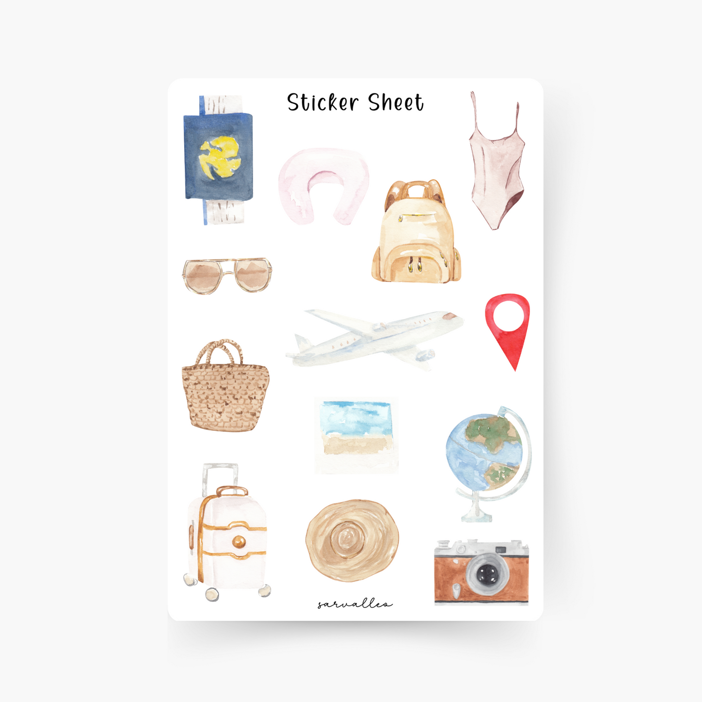 Reisen 2 Sticker Sheet