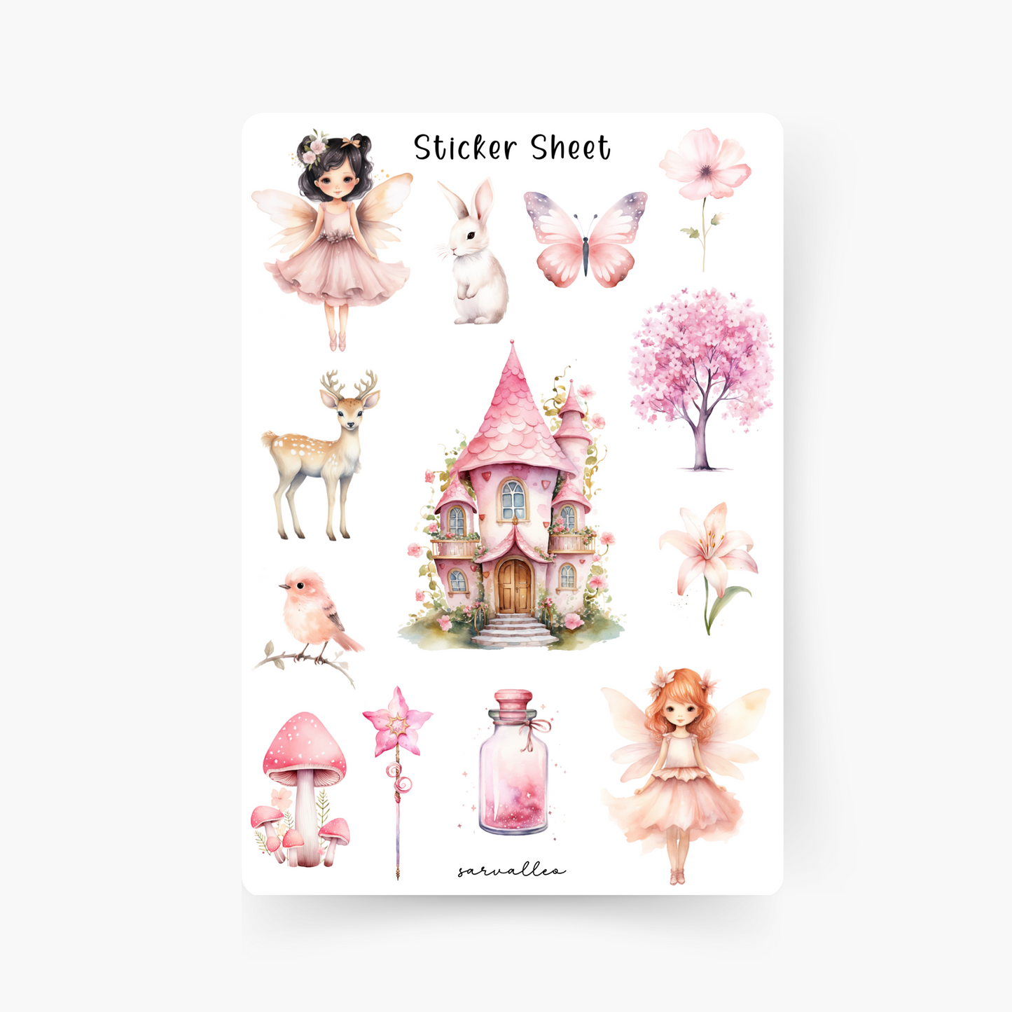Fairy Sticker Sheet