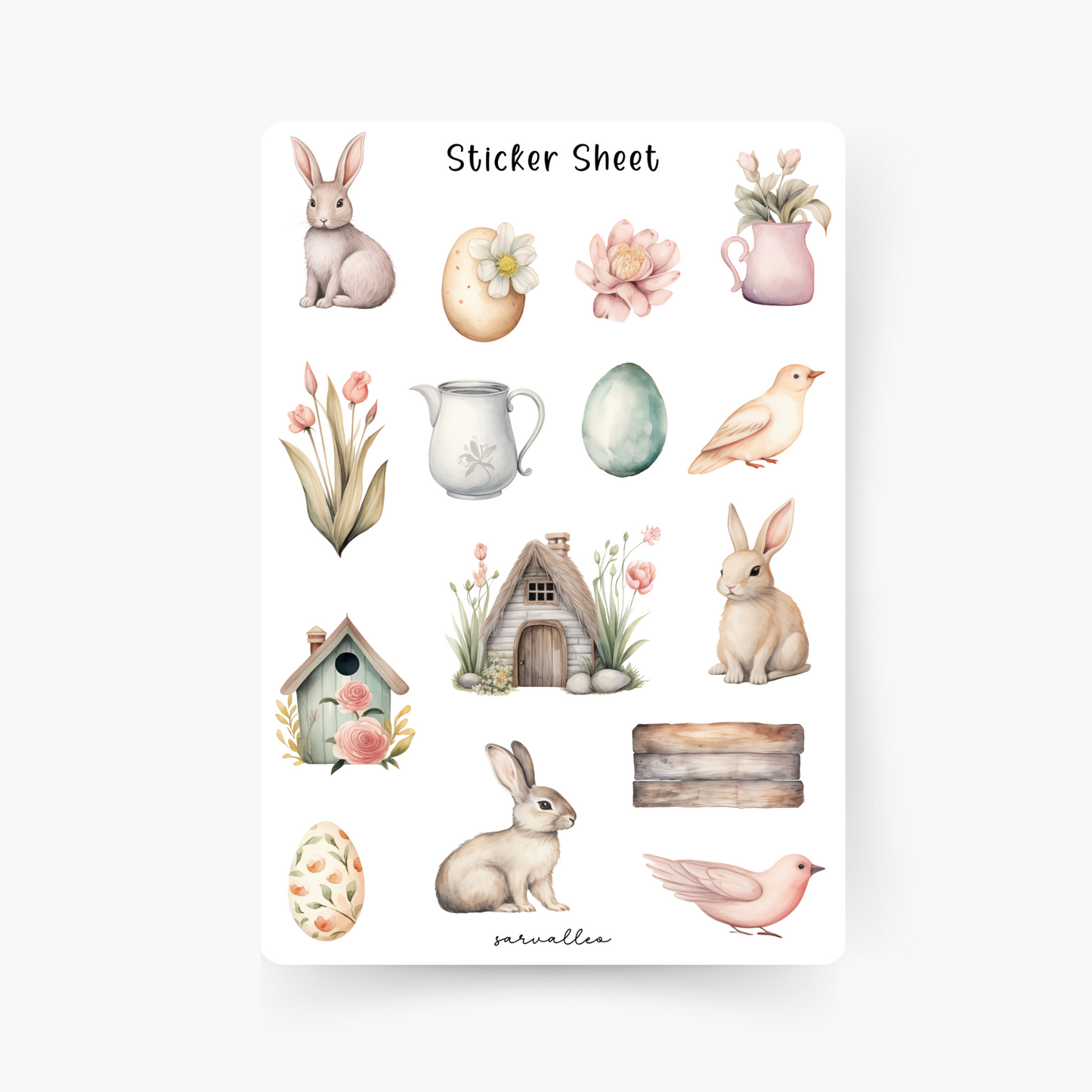 Ostern 2 Sticker Sheet