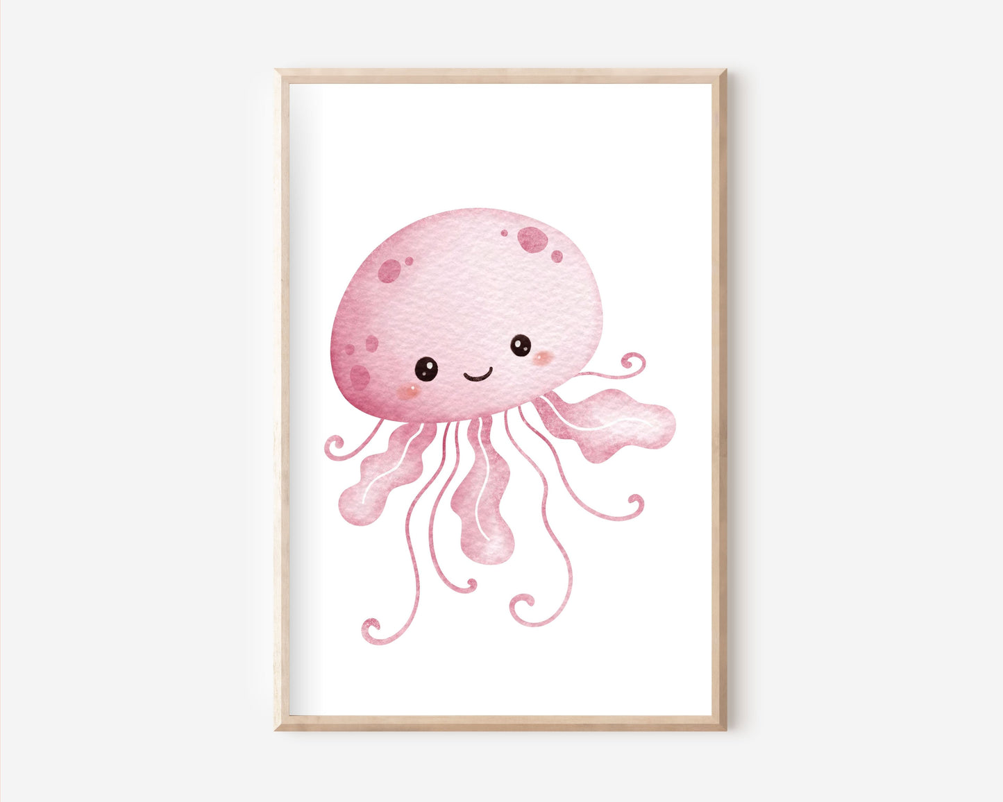 Qualle Poster | Kinderzimmer