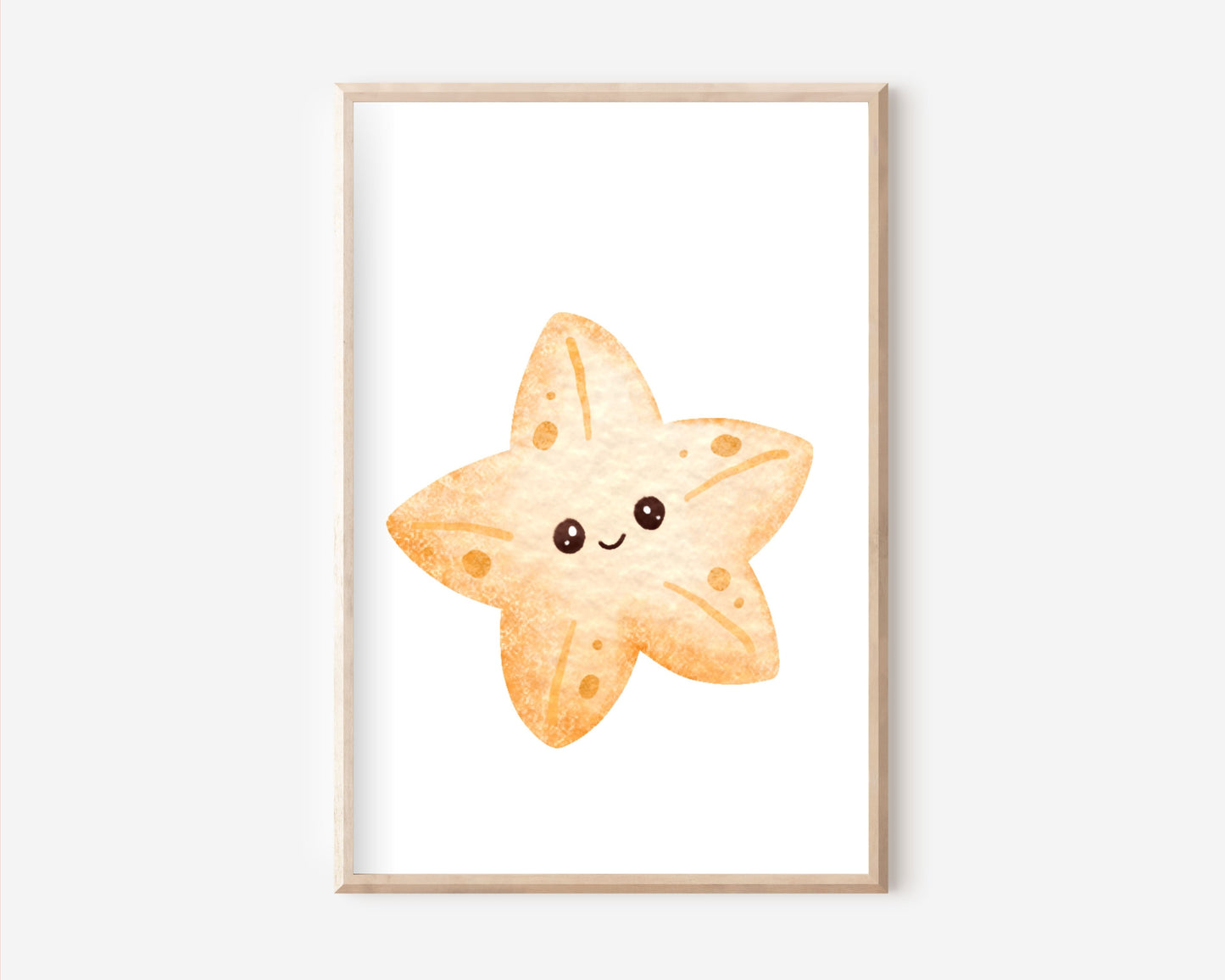 Seestern Poster | Kinderzimmer