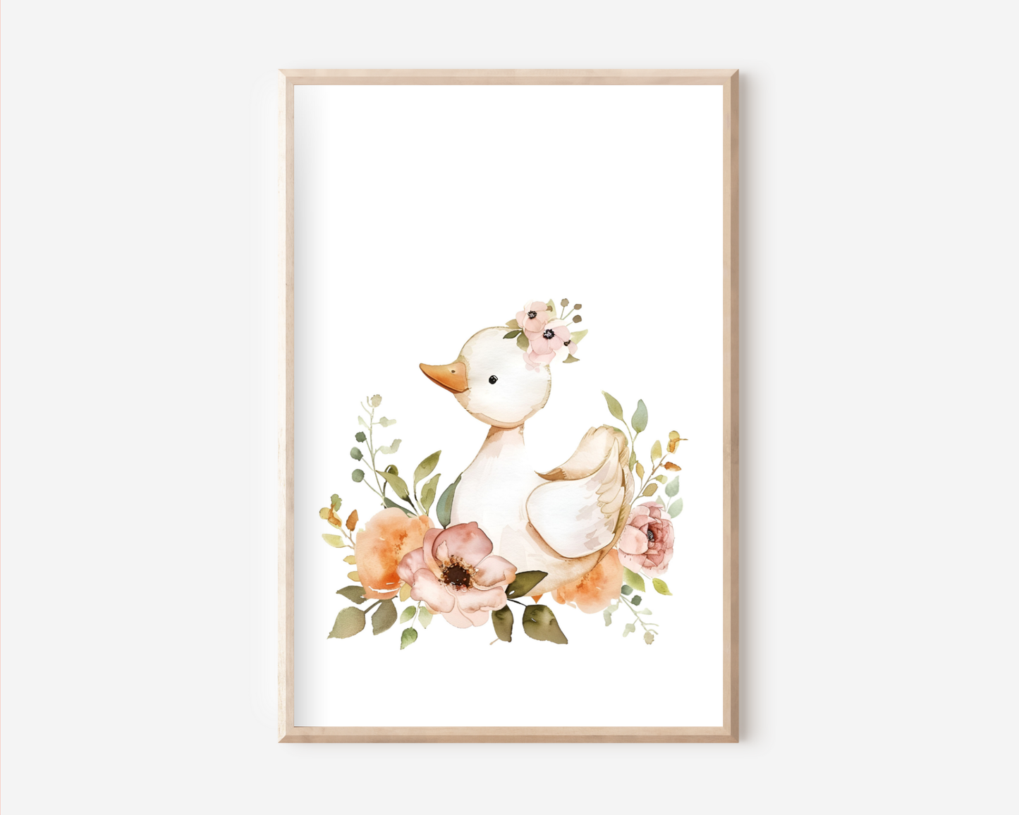 Ente Poster | Kinderzimmer