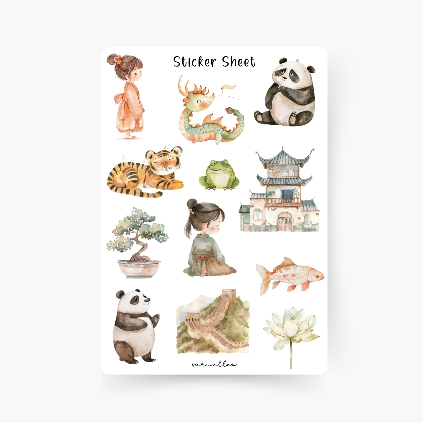 China Sticker Sheet