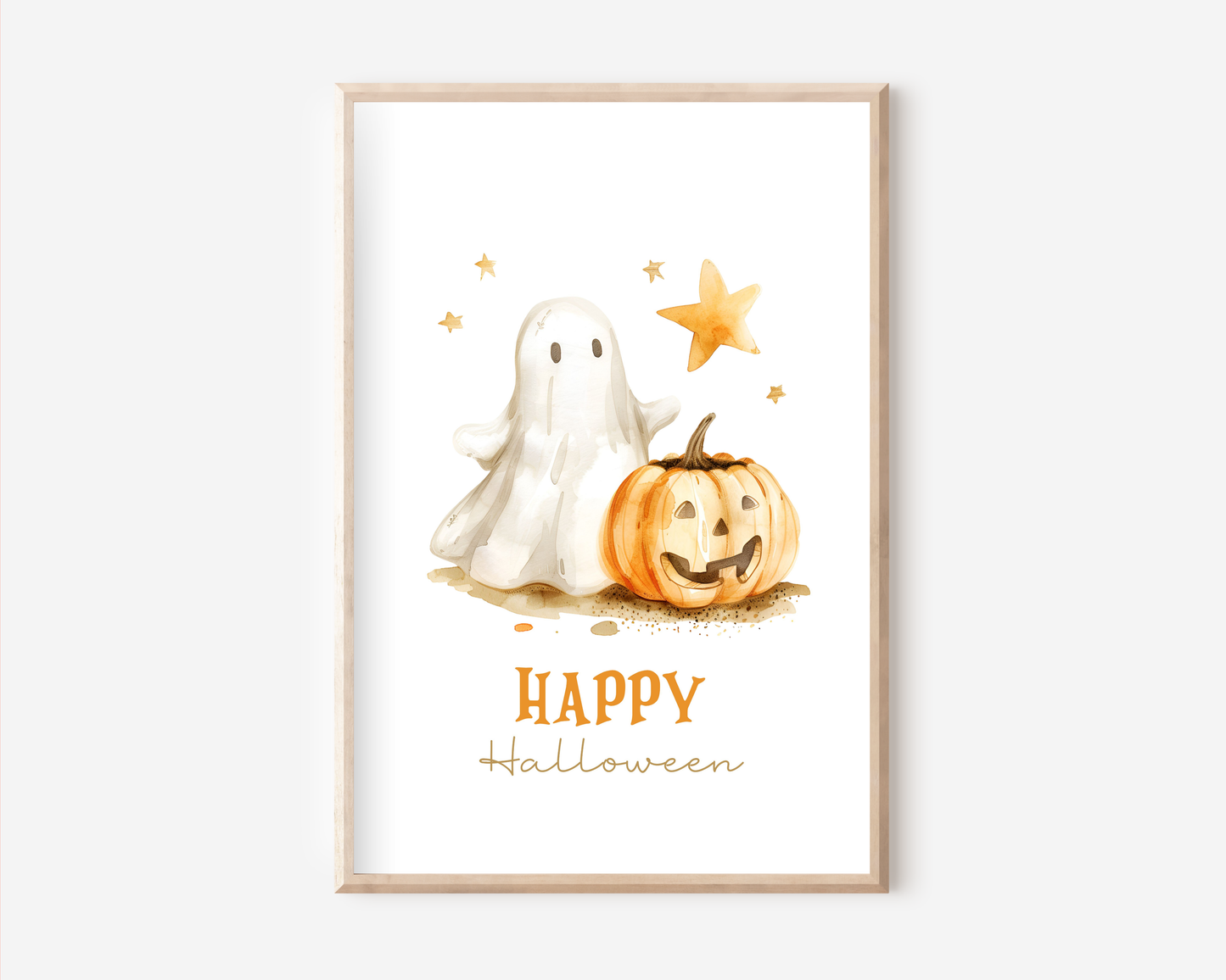 Happy Halloween Poster | Kinderzimmer