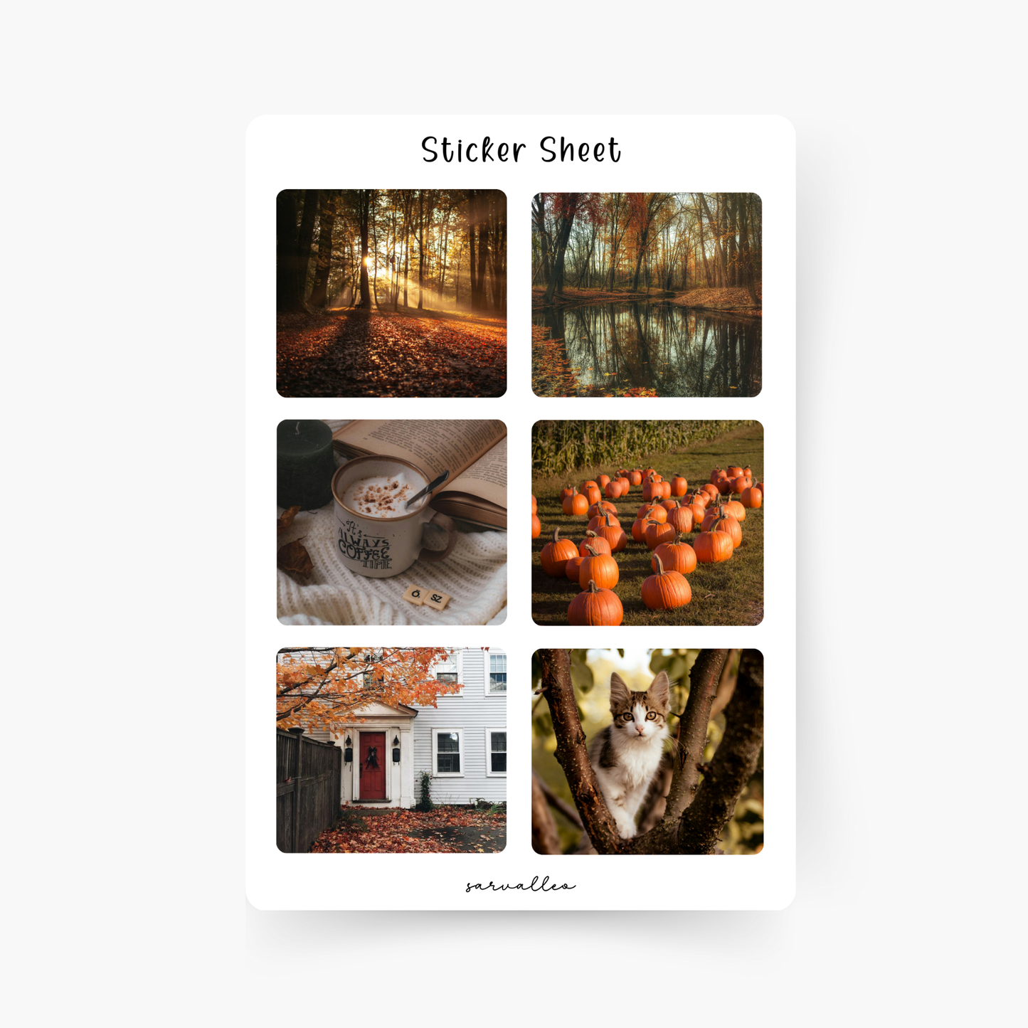 Herbstlich Sticker Sheet