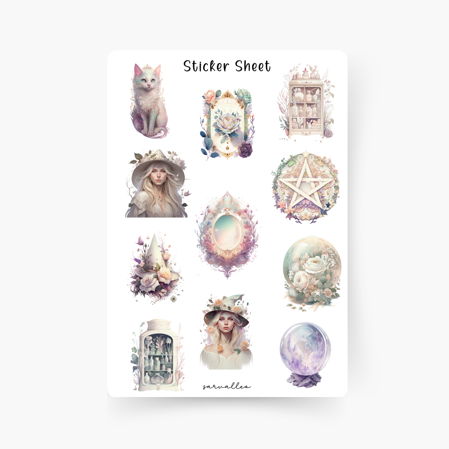 Hexe Sticker Sheet