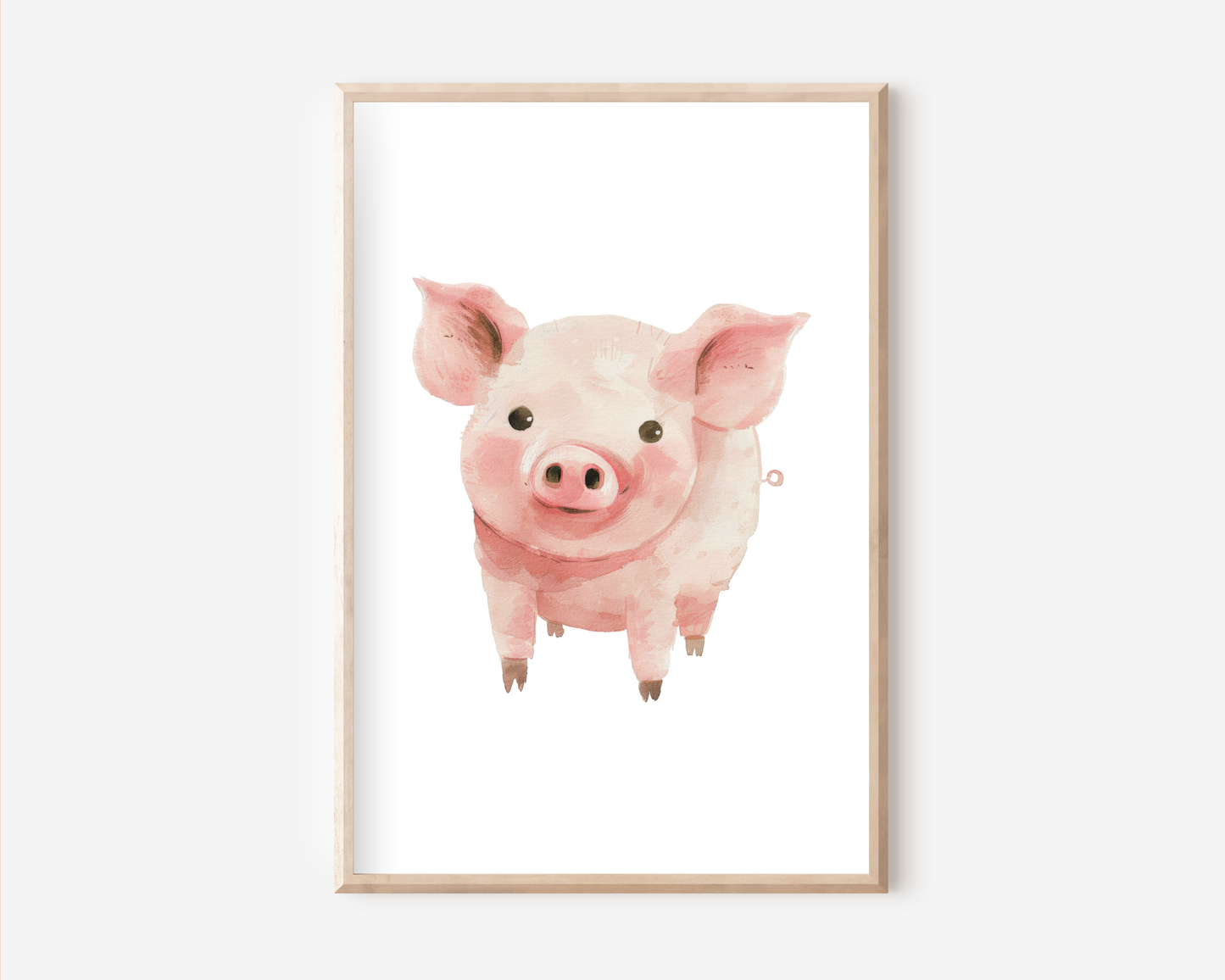 Bauernhof Tiere Poster | Kinderzimmer