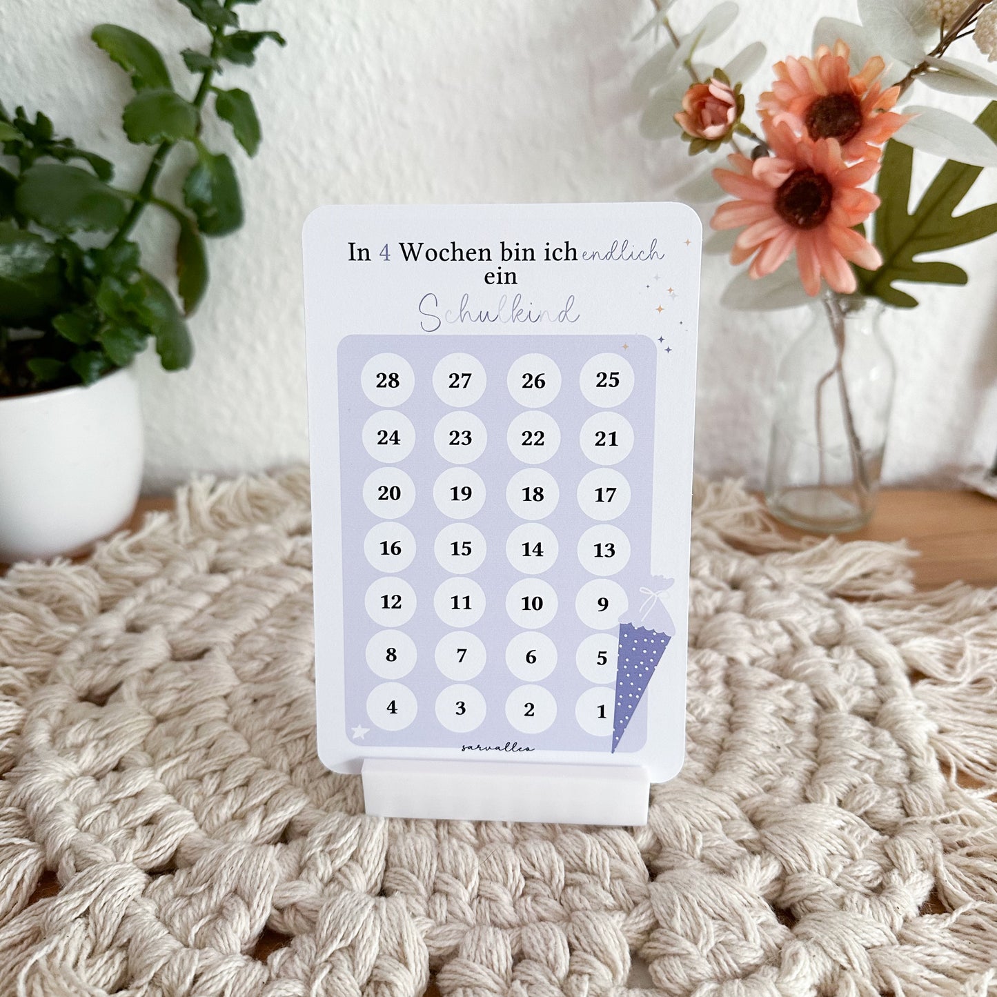 Countdown Einschulung