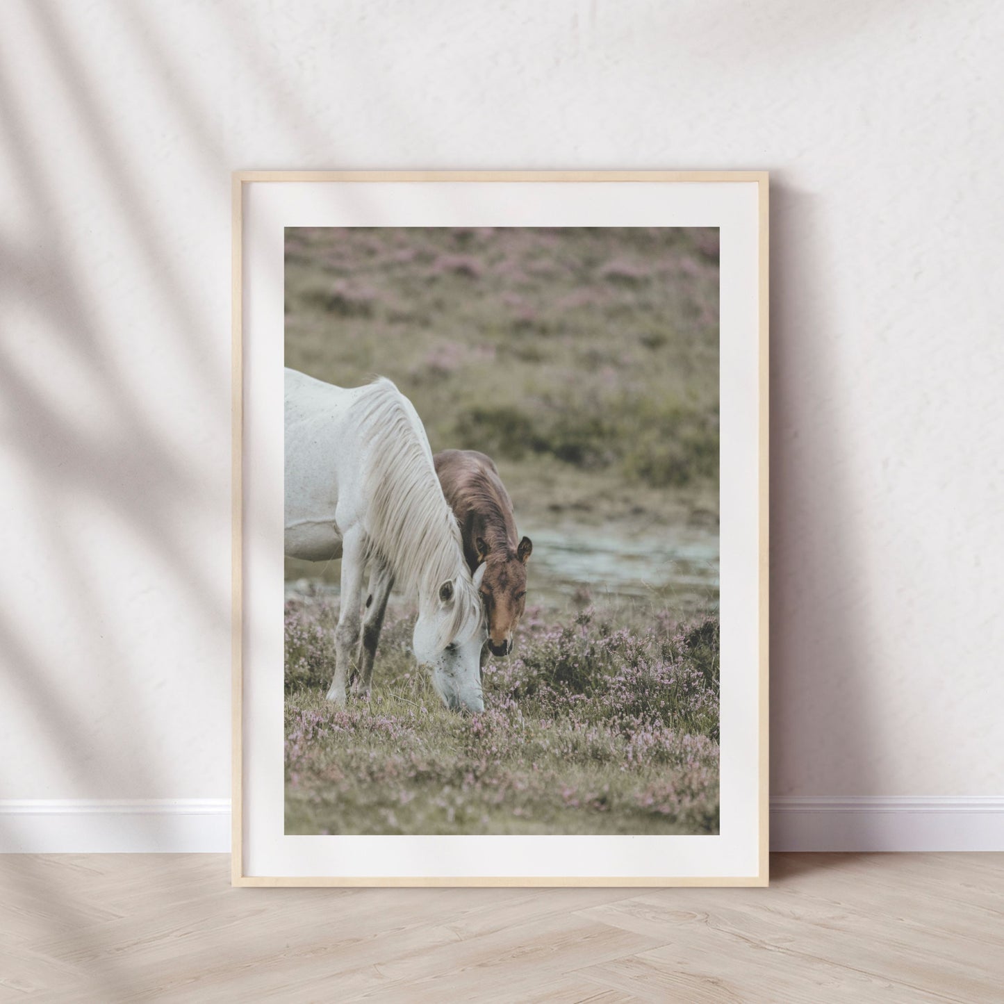 Pferde Poster A4 | Kinderzimmer