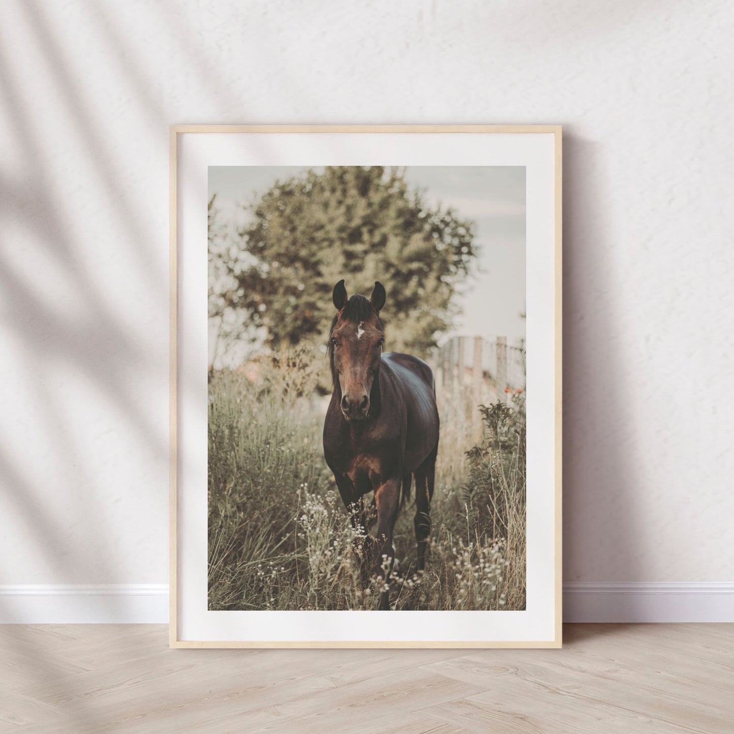 Pferde Poster A4 | Kinderzimmer