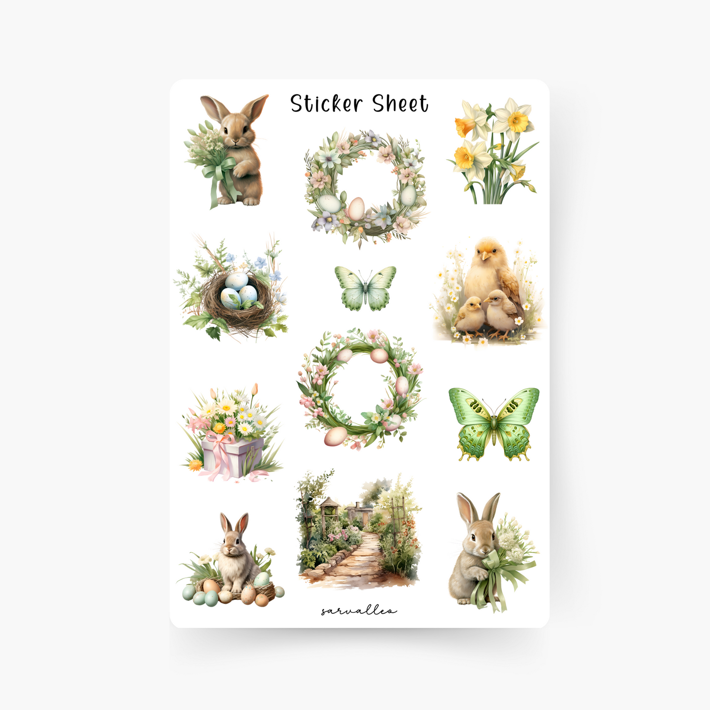 Easter Day Sticker Sheet