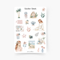 Seaside Sticker Sheet