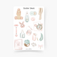Skin Care Sticker Sheet