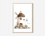 Bauernhof Tiere 3 Poster | Kinderzimmer