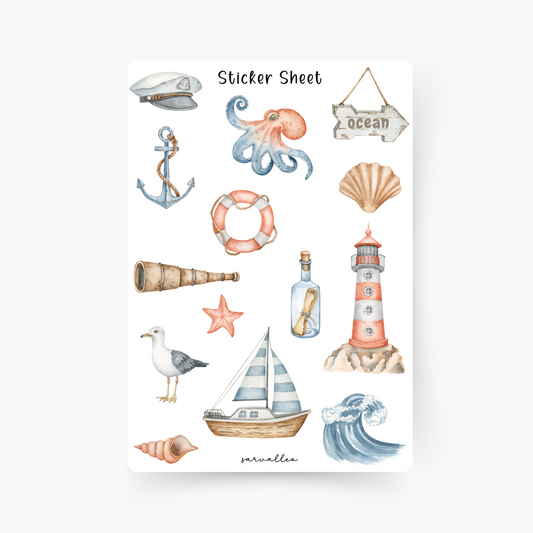 Maritim Sticker Sheet