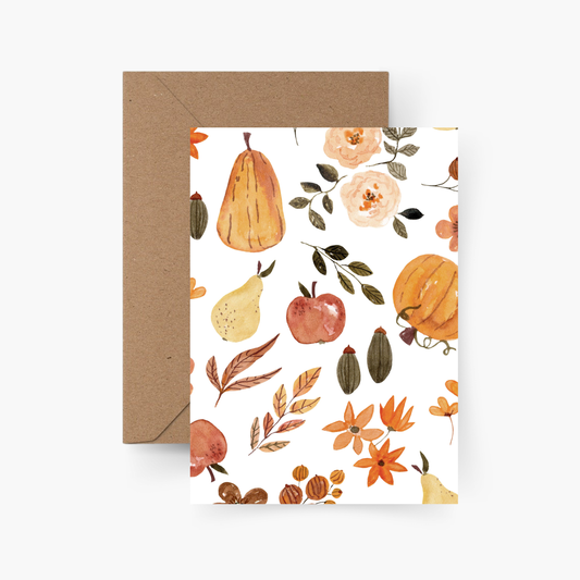 Karte Herbst A6
