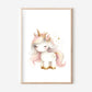 Einhorn Poster | Kinderzimmer