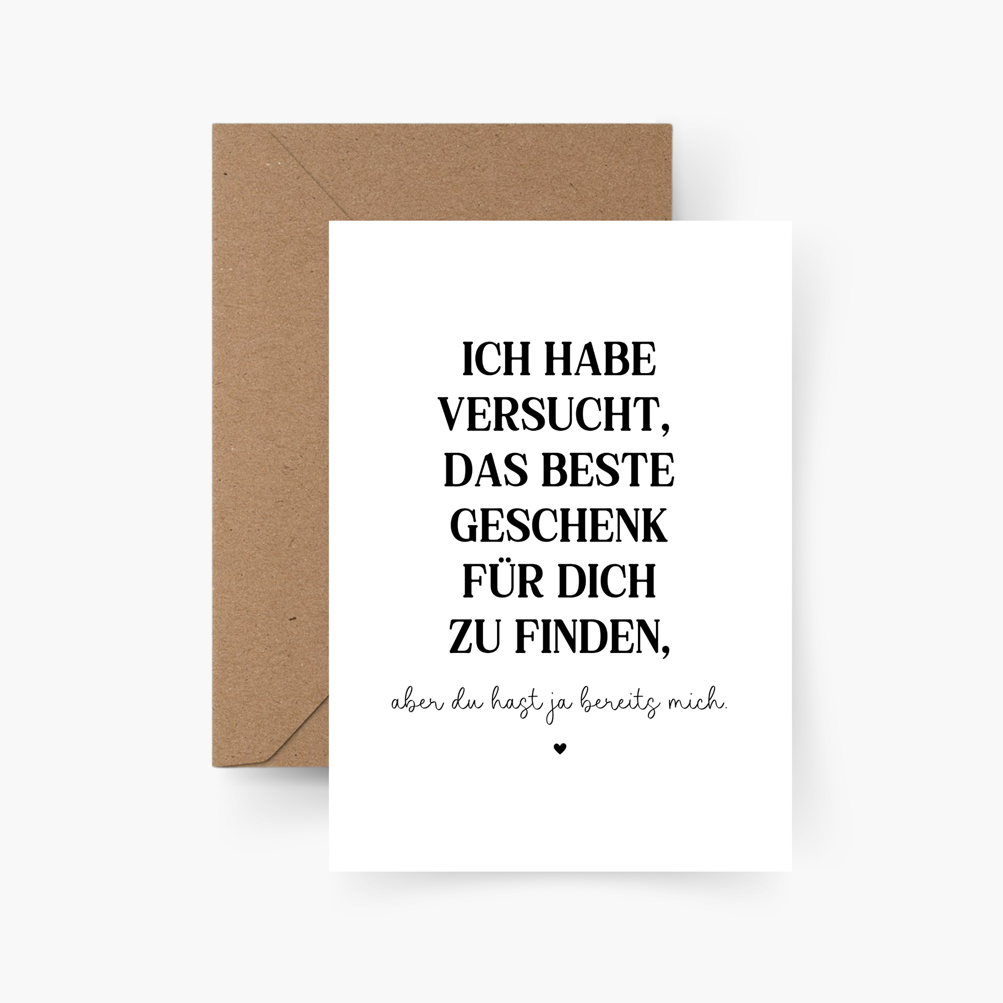 Geburtstagskarte Bestes Geschenk A6