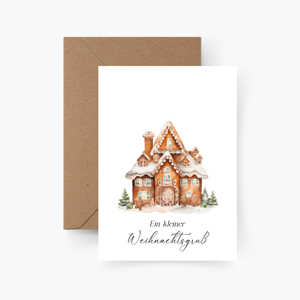 Weihnachtskarte Ein kleiner Weihnachtsgruß A6