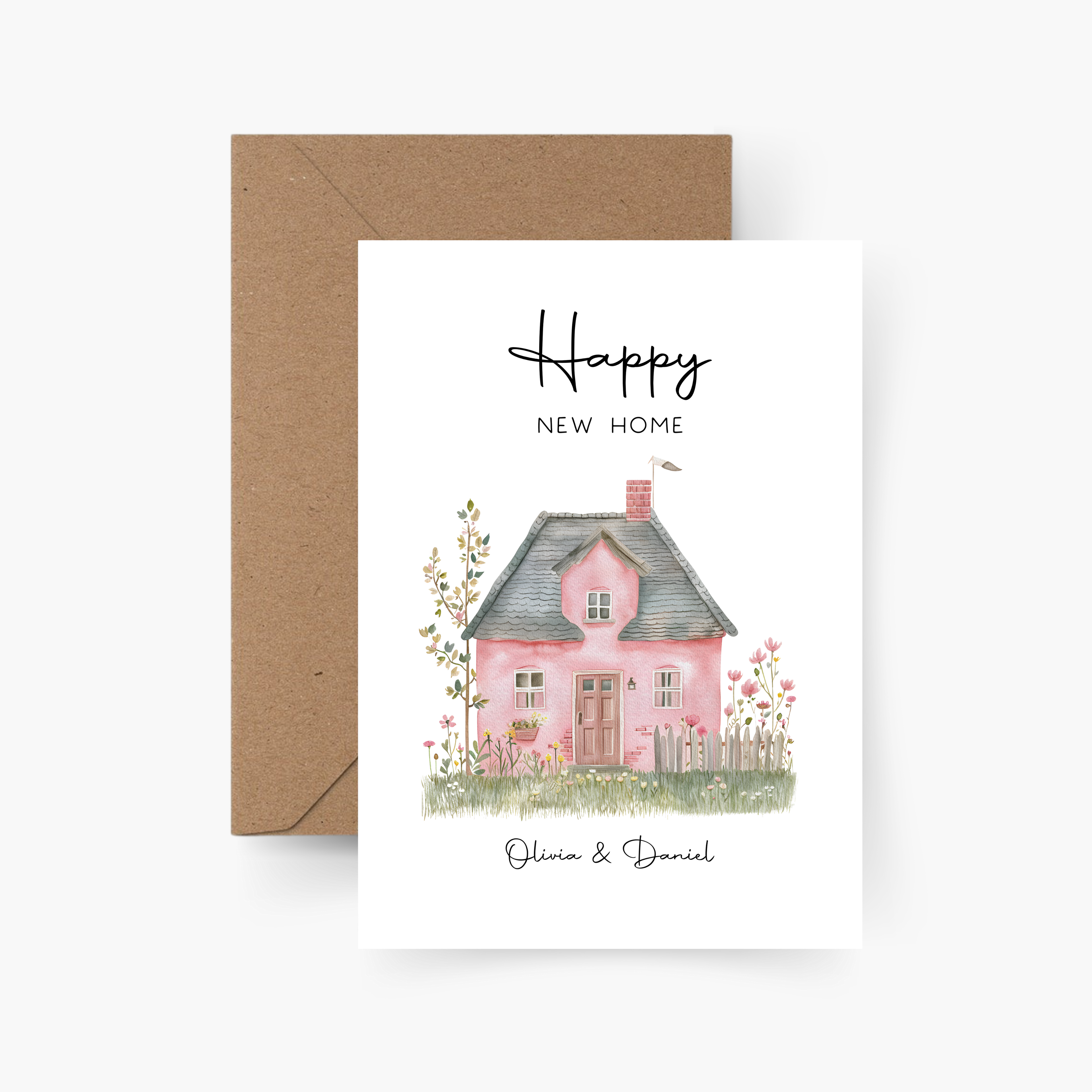 Einweihungskarte personalisiert A6 Karte