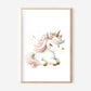 Einhorn Poster | Kinderzimmer