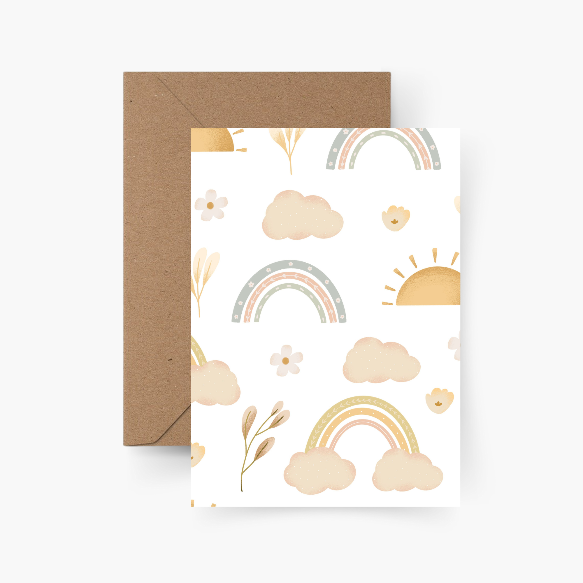 Motiv Postkarte Regenbogen A6