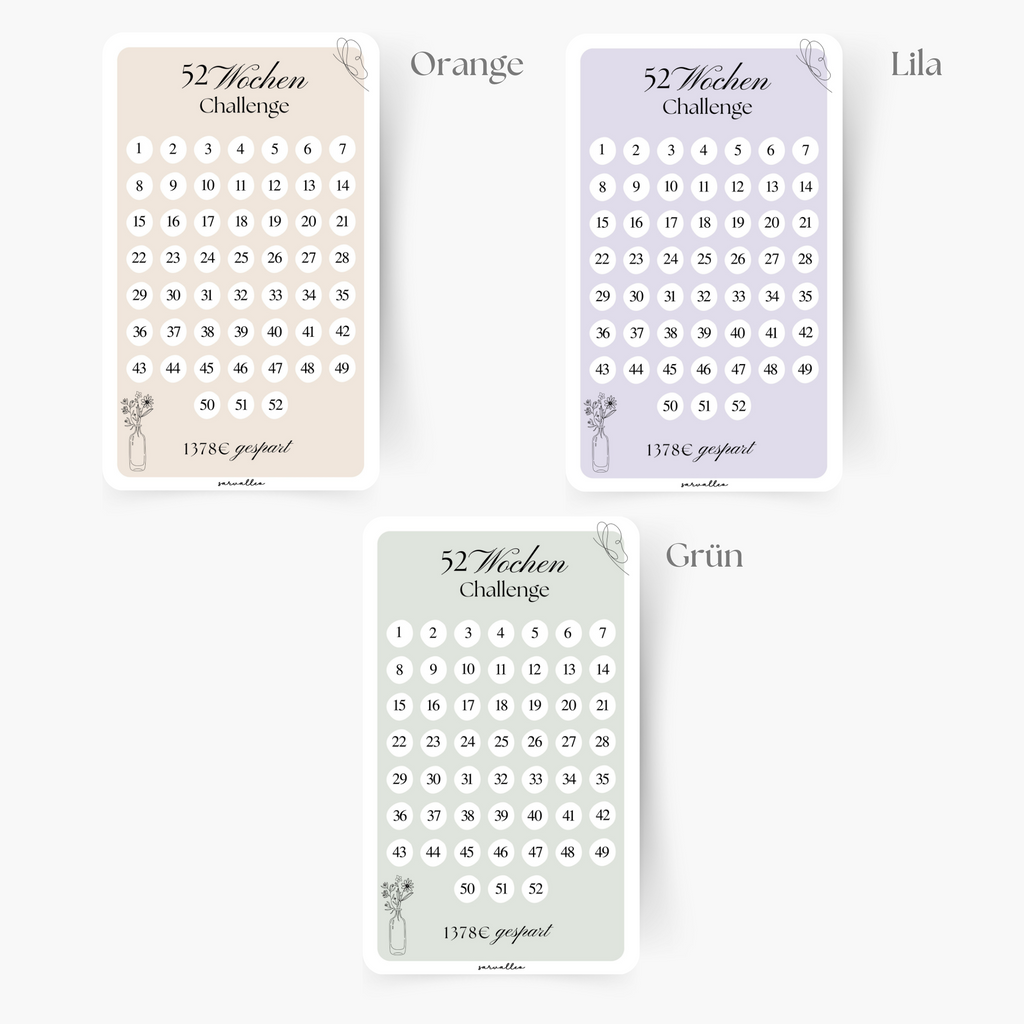 52 Wochen Challenge