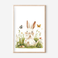 Hase Poster | Kinderzimmer