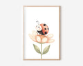 Marienkäfer Poster | Kinderzimmer