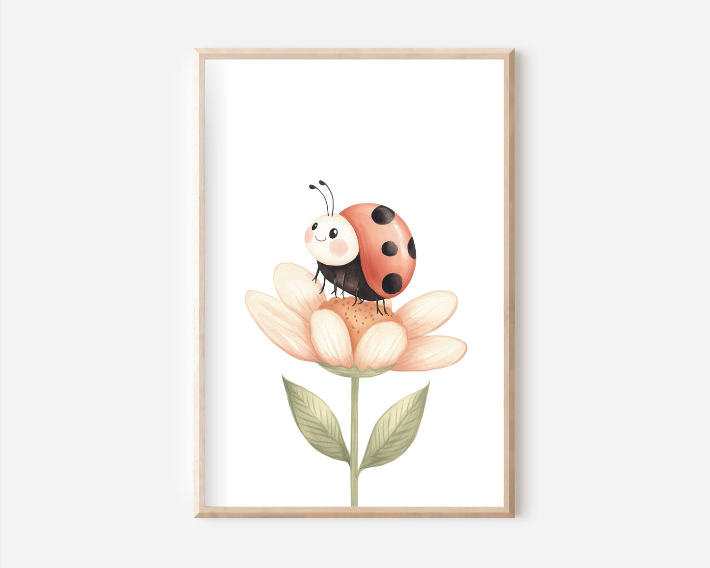 Marienkäfer Poster | Kinderzimmer