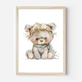 Boho Tiere Poster | Kinderzimmer