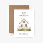 Einweihungskarte personalisiert A6 Karte