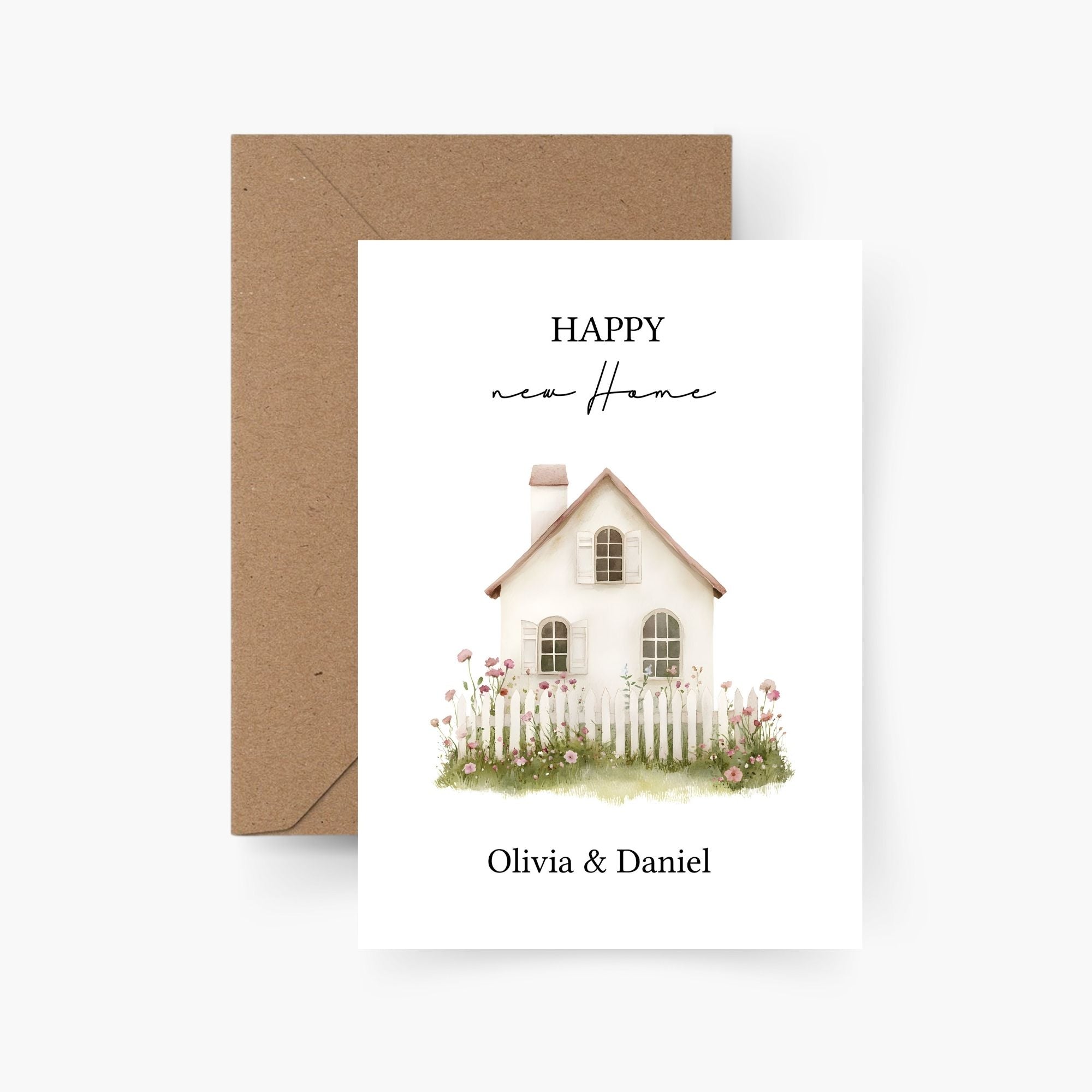 Einweihungskarte personalisiert A6 Karte