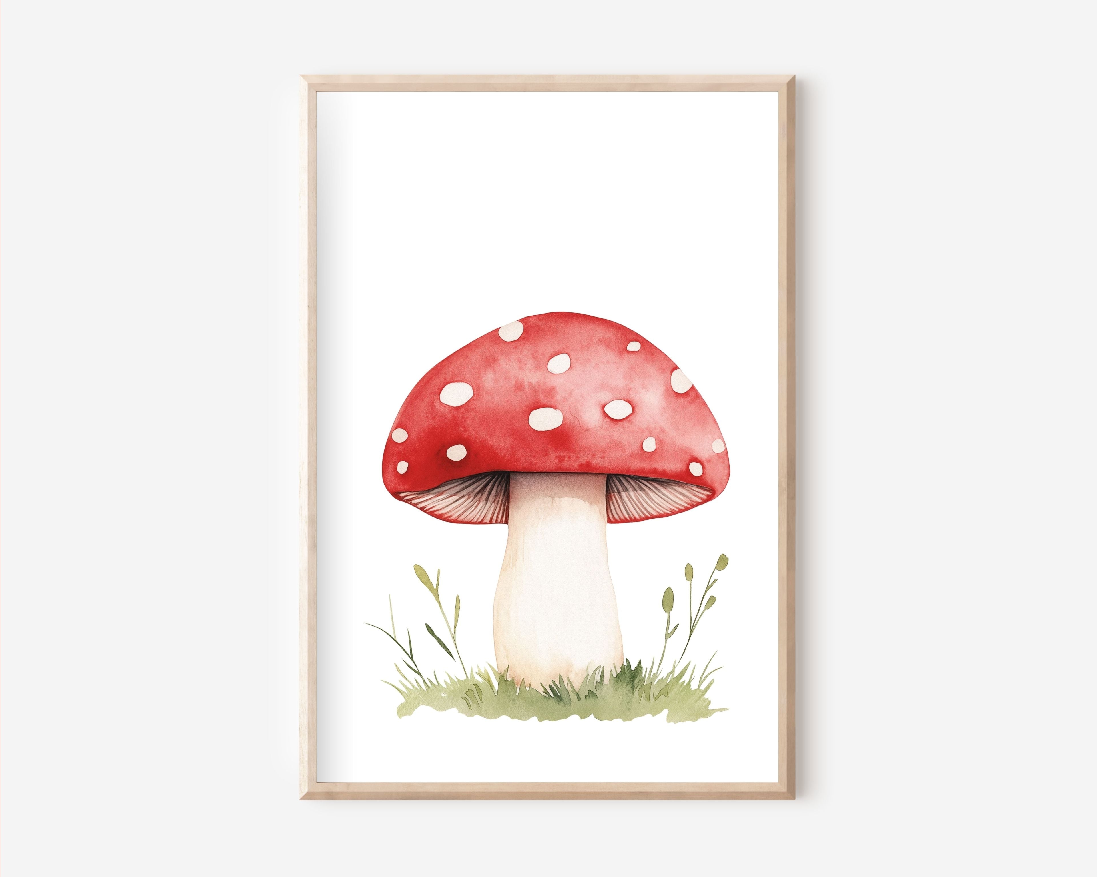 Fliegenpilz Poster | Kinderzimmer