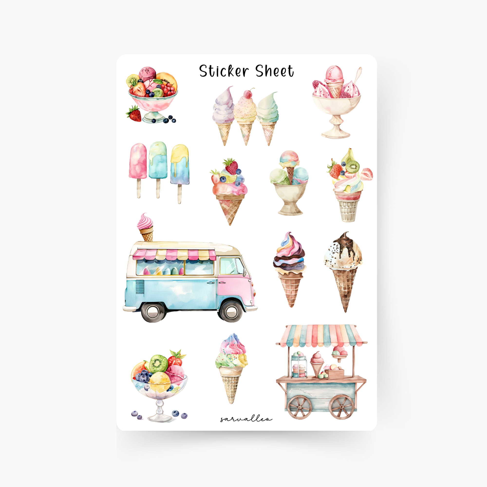 Eis Sticker Sheet