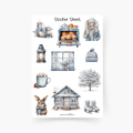 Winter Time Sticker Sheet