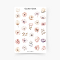 Blumen Sticker Sheet