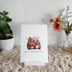 You are my numbear one Karte A6