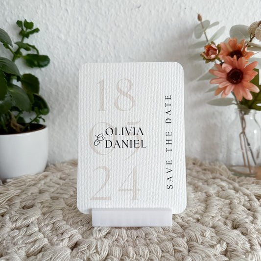 Save the Date Karte | Einladung zur Hochzeit A6