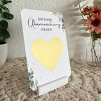 Schwangerschaft verkünden Rubbelkarte