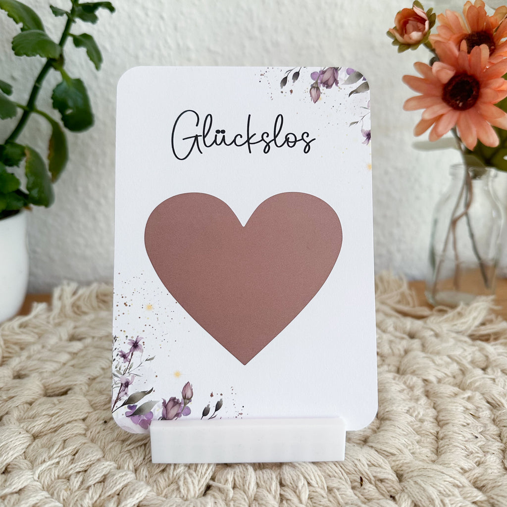 Glückslos - Willst du meine Trauzeugin sein? Rubbelkarte