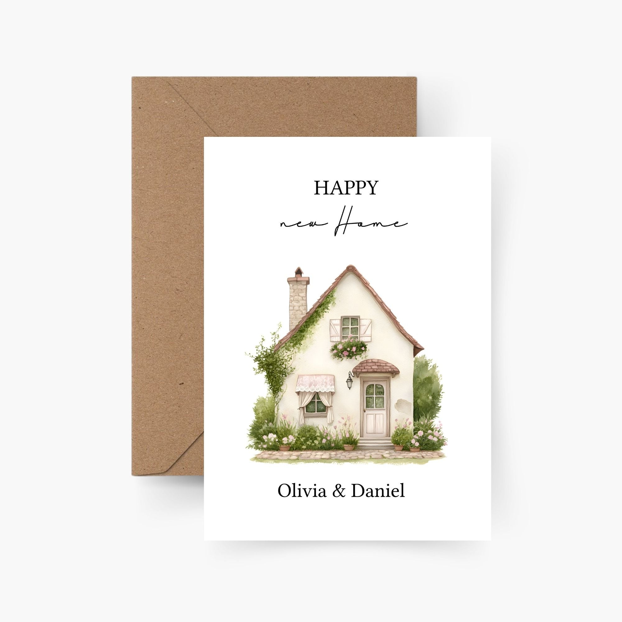 Einweihungskarte personalisiert A6 Karte