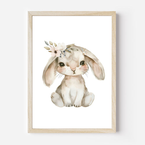 Boho Tiere Poster | Kinderzimmer