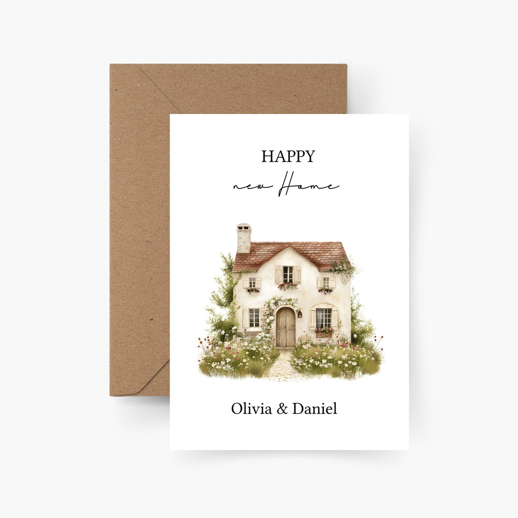 Einweihungskarte personalisiert A6 Karte